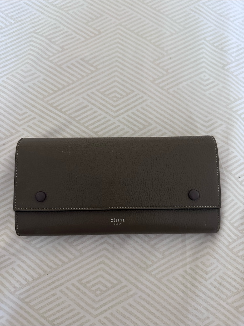 Cline Leather Continental Wallet